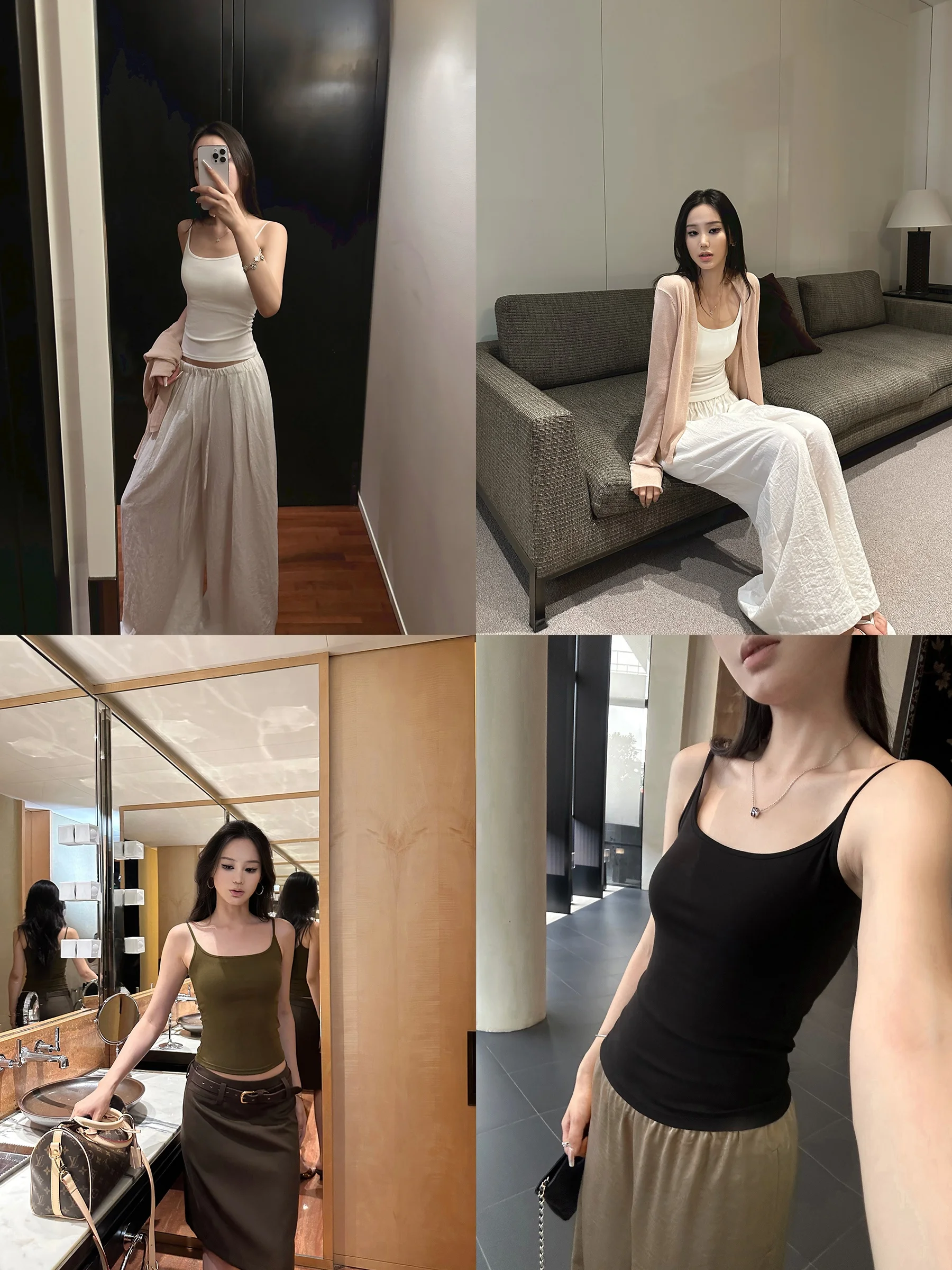 

Удобный женский топ-майка 5werkwen с встроенными чашечками, облегающий, на бретельках, для ношения под одеждой, цельный.