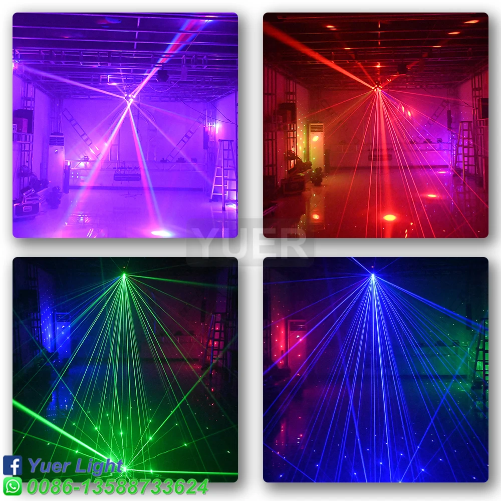 Imagem -06 - Movendo a Luz Principal com Laser Rgb Girando Infinitamente dj Disco Stage Festa de Casamento Música Bar Novo Molde 12x10w Cabeças