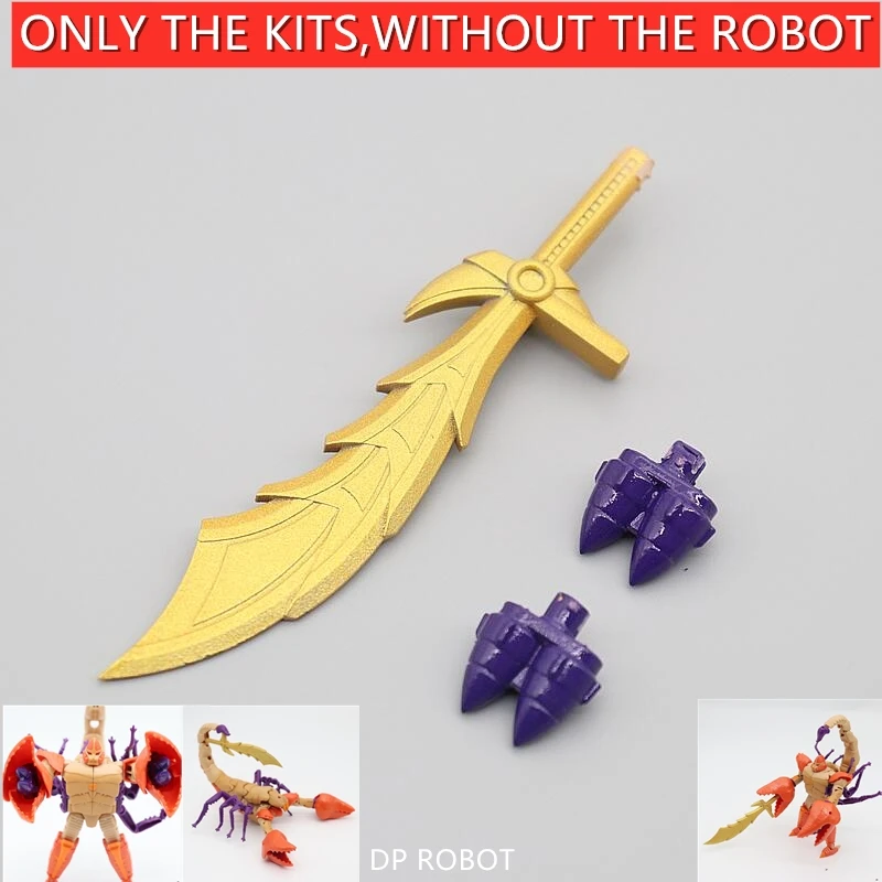 New Knife & Missile Weapon Upgrade Kit For Transformation Legacy Sandstorm Action Figure Accessories