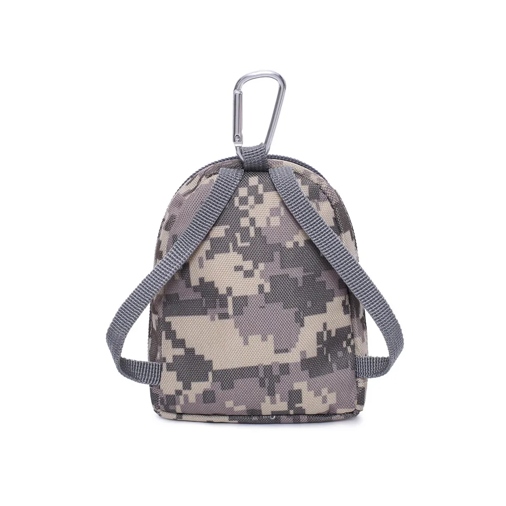 Mochila colgante portátil para hombre, monedero, almacenamiento de auriculares y llaves, tarjetero, bolsa de cintura para deportes al aire libre