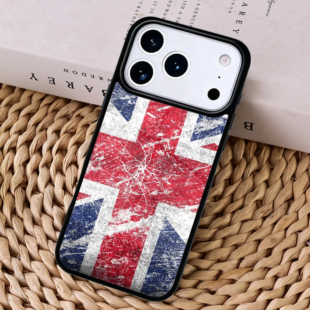 Phone Cases London - Capa de Celular Macia com Bandeira