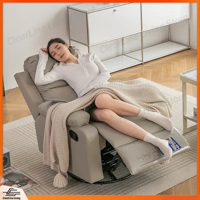 for Lazy Sofa Chair Leisure Multi-functional Massage Small Apartment Living Room Sofa Recliner Rocking Chair