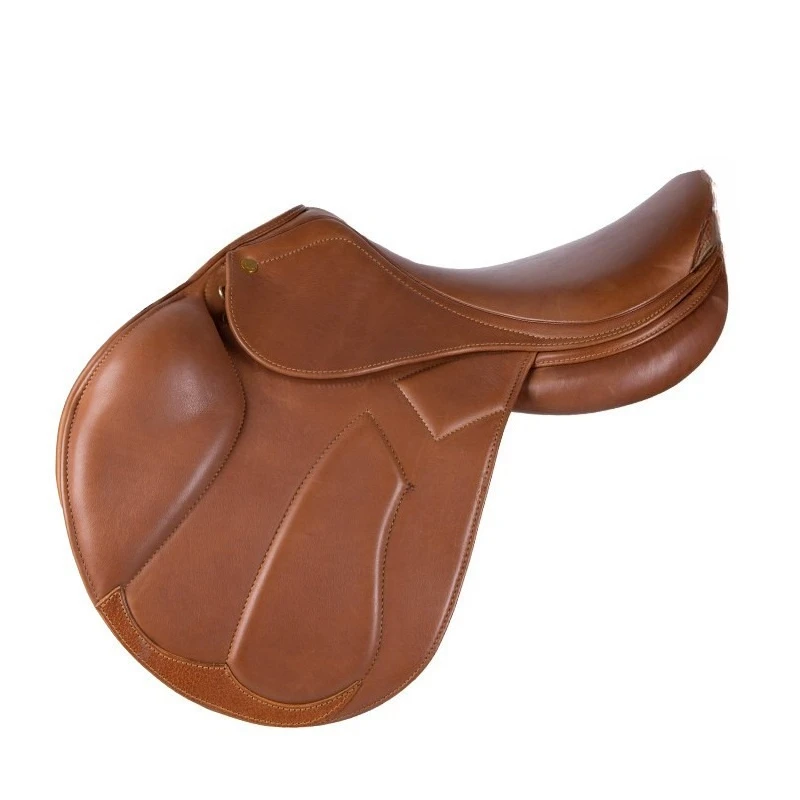 Barrier saddle, saddle, cowhide, equestrian riding, harness