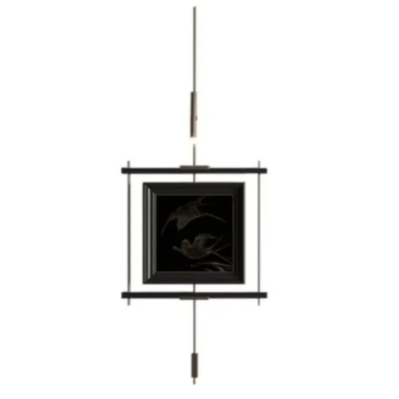 

Modern Wall Decor Painting with LED Light for Hotel Entrance Corridor Aisle Villa Bedroom Restaurant
