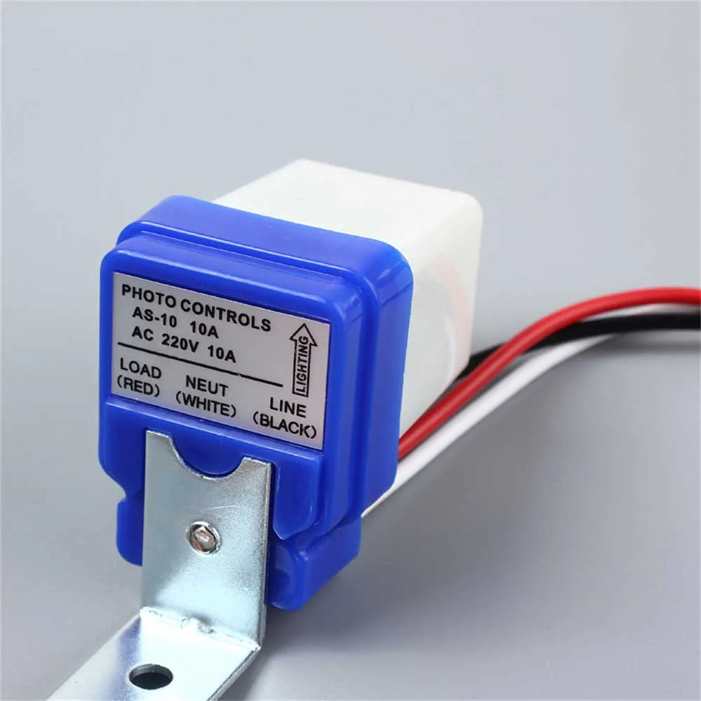2PC 220V Twilight Switch Sensor Auto Light Control Switch for Porch Lights For Streetlights and Pathway Lighting
