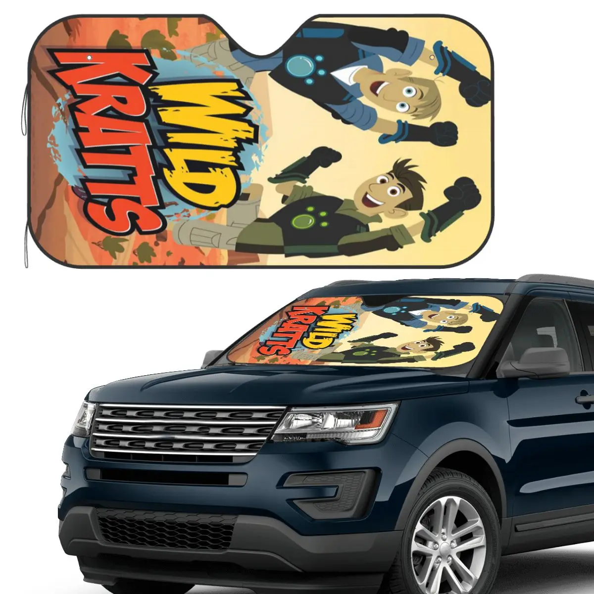 

Выкройка логотипа Wild Kratts (9) солнцезащитный козырек на лобовое стекло автомобиля, солнцезащитный козырек, аксессуары, чехлы