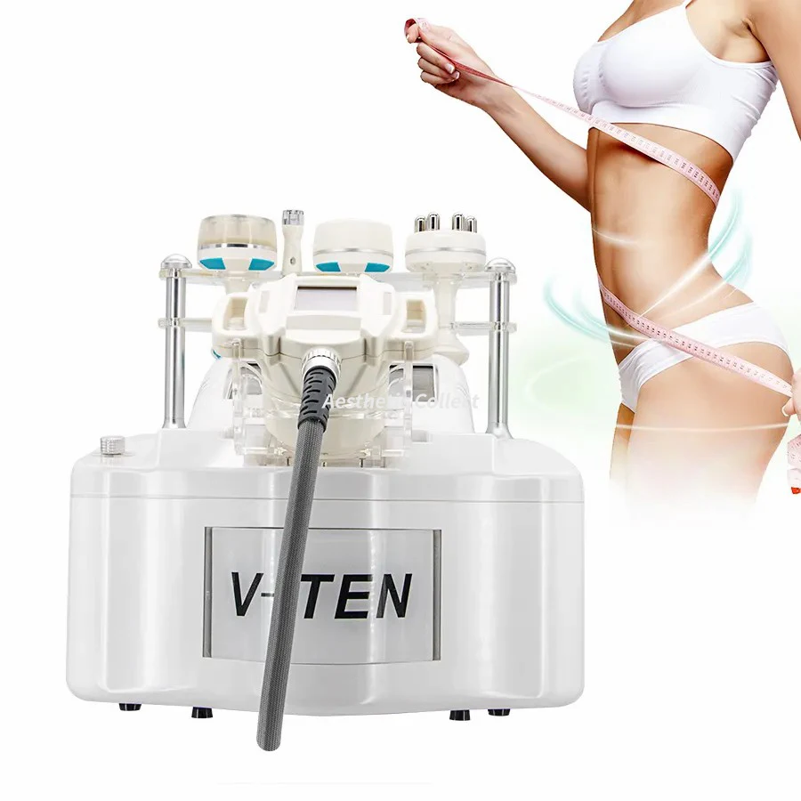 

CE Approved Vela Shape Machine V10 Cavitation Ultrasonic Shaping Body Slimming Machine Price Rf V-TEN Body Sculpting Machine