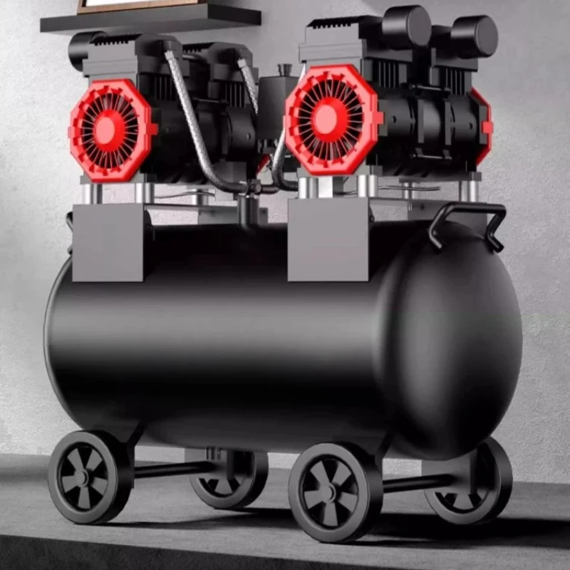 Air compressor 220V oil-free silent small air pump