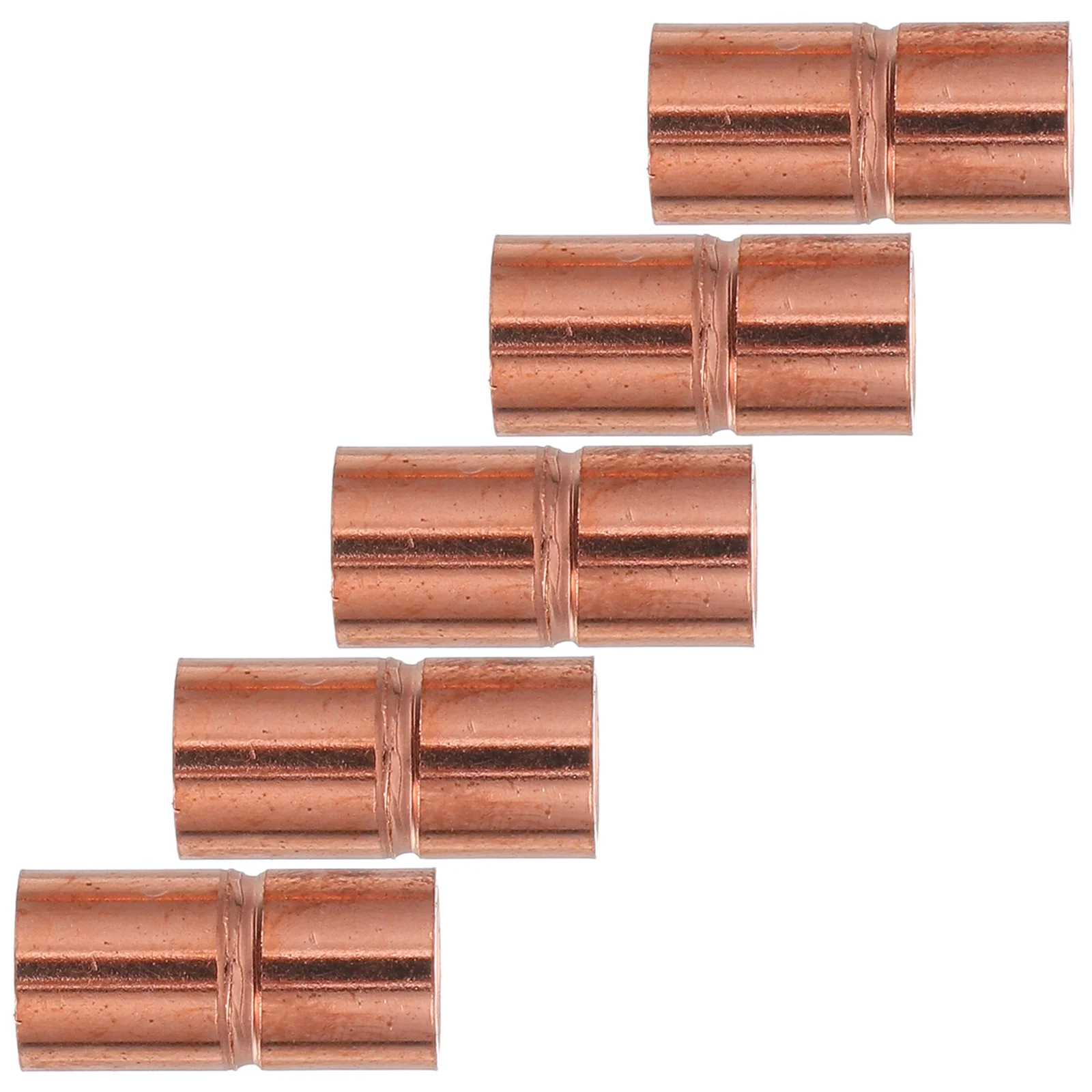 

5 Pcs Copper Joint Compression Fitting Brass Wire Brush for Drill Fittings Pool Parts Pipe