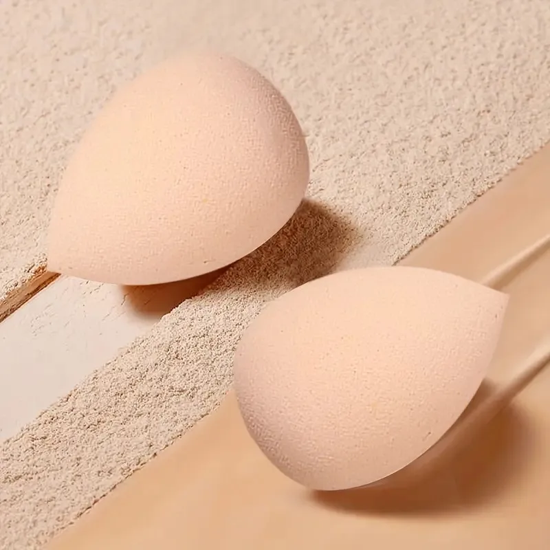 عبوة من إسفنجات بيض التجميل - خلاط مكياج رطب/جاف |   فائقة النعومة وخالية من اللاتكس |   مثالية للأساس والمسحوق