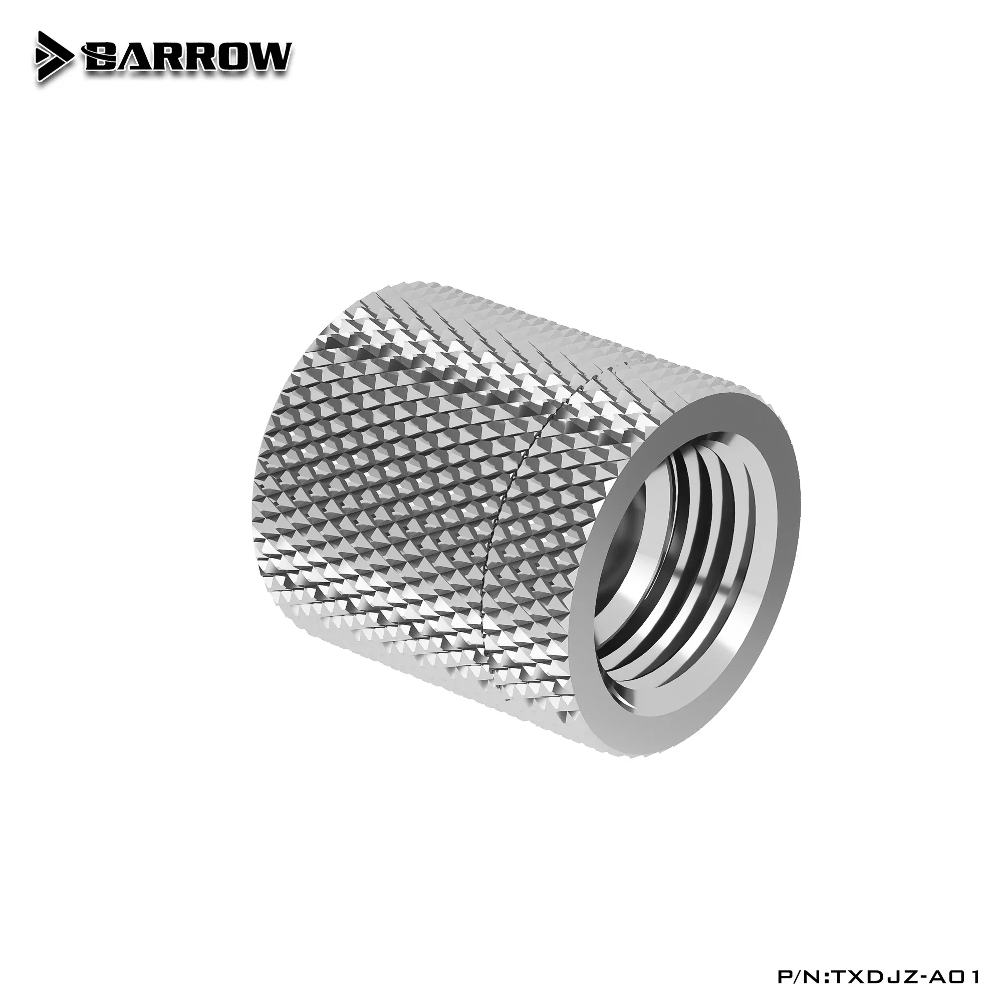 Barrow TXDJZ-A01,Double Internal Thread Rotating Fittings,Black/Silver/White Female To Female 360 Degree Rotation Fittings