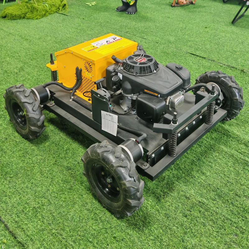 Customized Lawn Mower with Four-Wheel Drive, Remote Control Operation, Cutting Width of 50CM, Agricultural Lawn Mower