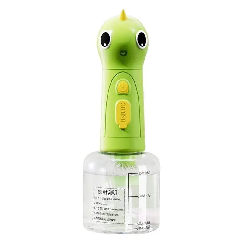 

Дозатор пены для кошачьего мыла, перезаряжаемый автоматический распылитель для шампуня, милый эффективный пенообразователь для мытья, портативный с прецизионной шкалой