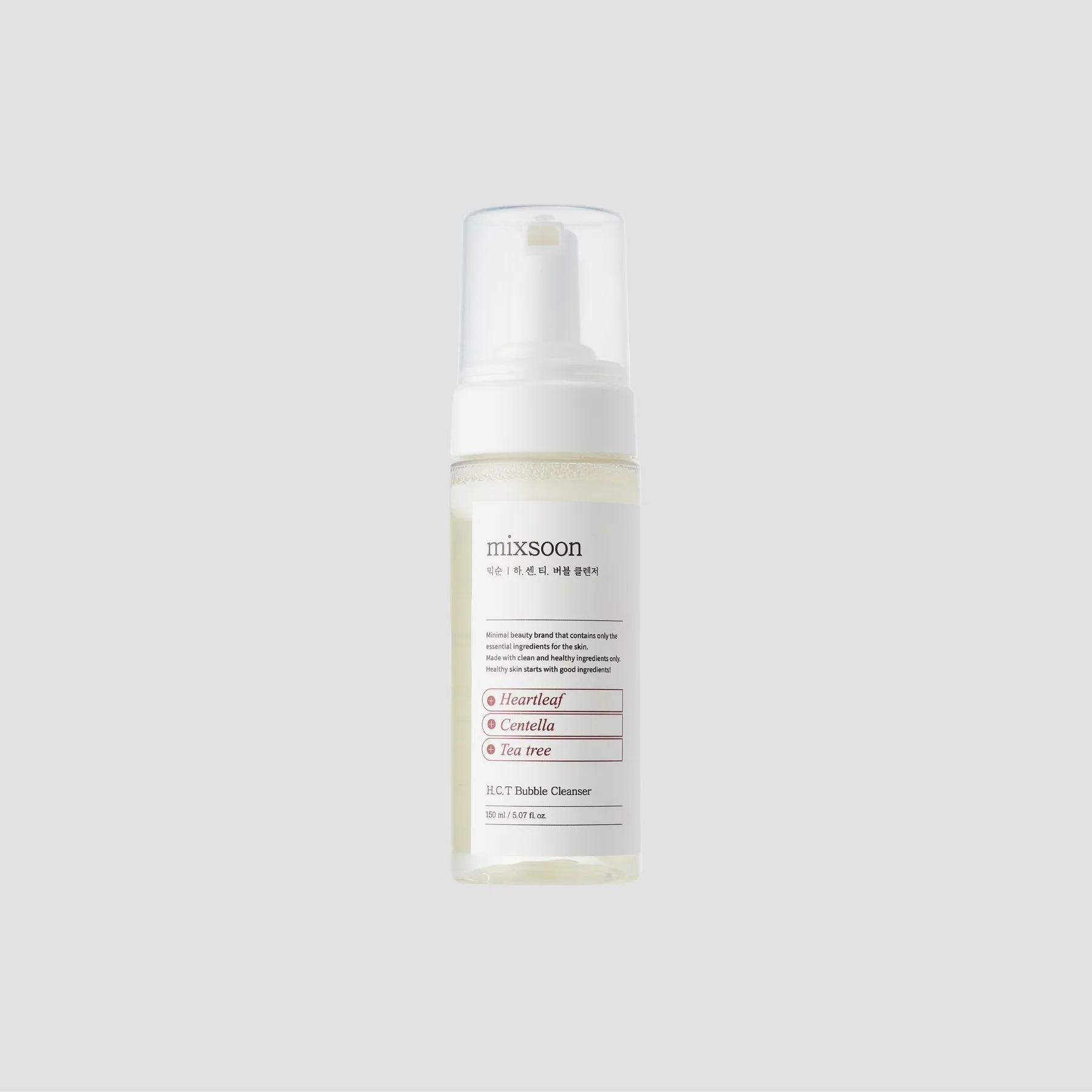 Mixsoon-h.c.t BUBBLE CLEANSER-all skin types