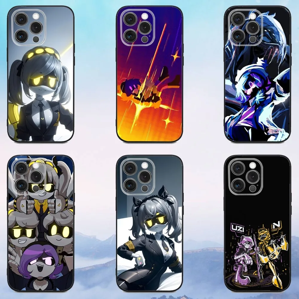 

Game M-Murder Drones Phone Case For iPhone 16e,16,15,14,13,12,11,Pro,X,XS,Max,XR,Plus,Mini Soft Black Cover