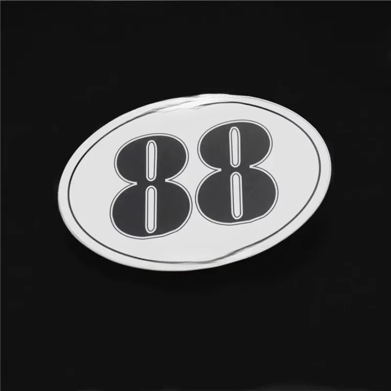 Suitable for Retro Motorcycle Modified Decorative Number Plate