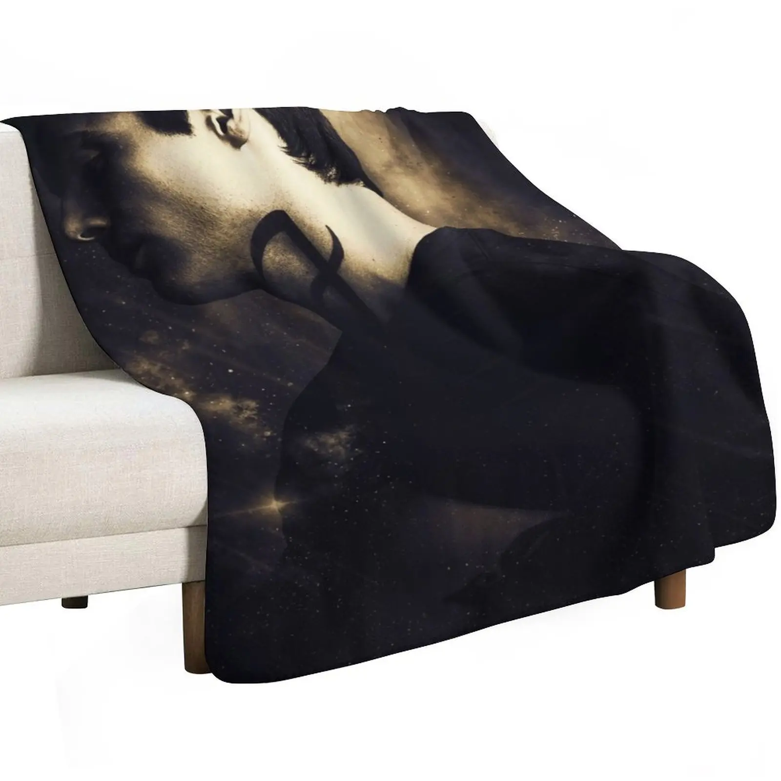 Alec Lightwood Gold Throw Blanket Warm Comfortable Blanket Gift for Parents Friends view 2