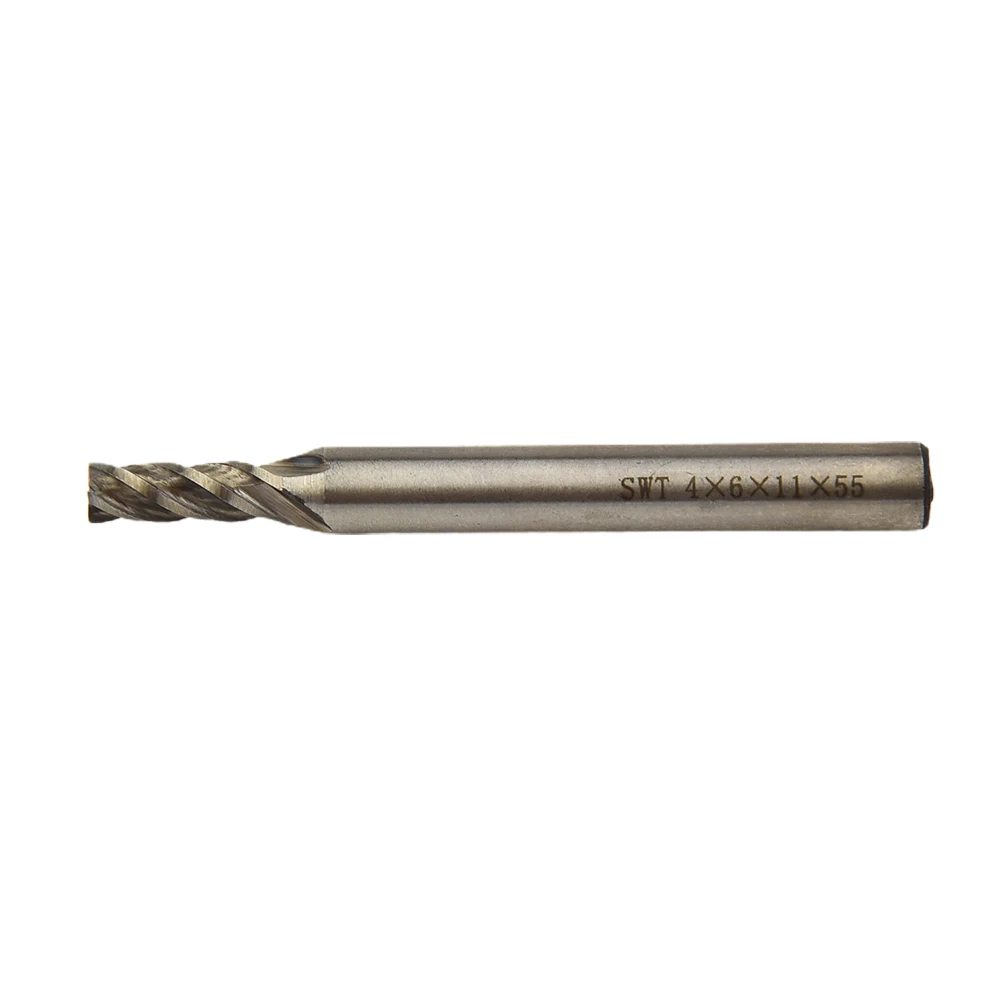 4 Flutes End Mill Equipment Set Tool Cutter Drill Bit High speed steel Machine Metalworking Milling Industrial