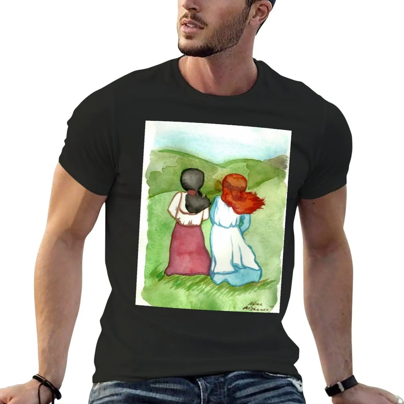 

Anne and Diana Anne of Green Gables T-Shirt kawaii clothes cute clothes vintage clothes street wear funny t shirts men