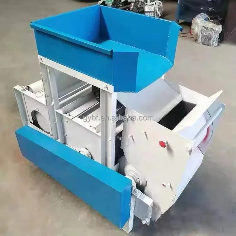 Semi-Automatic Cotton Seed Removal Machine With Motor Raw Cotton Gin Price