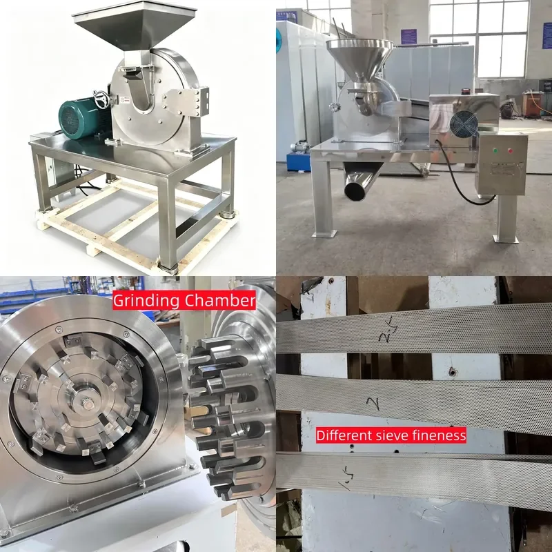 Dust-proof Industrial General-purpose Grinder Adjustable Grinding Fineness for Calcite Turquoise and Mineral Blocks