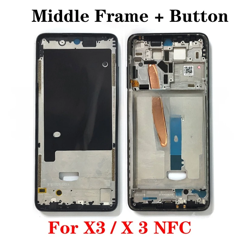 

Best Quality Middle Frame For Poco X2 X3 X6 X7 F2 F3 F4 F5 F6 F7 M6 Pro GT 4G 5G NFC LCD Front Frame Housing Bezel Repair Parts