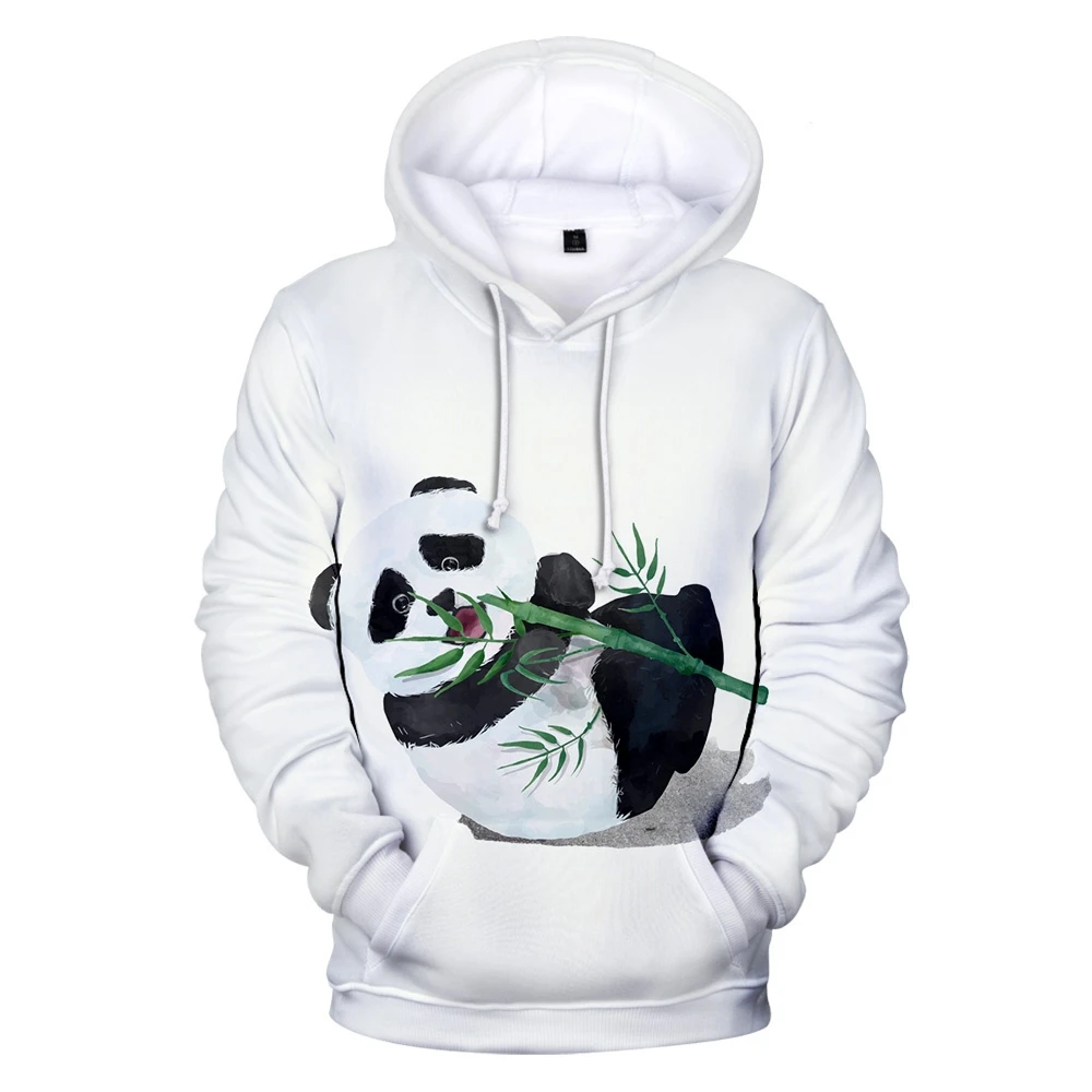 2023 new National Treasure Panda 3D Printing Hoodies Men's Sweatshirt Hoody Hip-hop Leisure Panda Pullover men Full size range