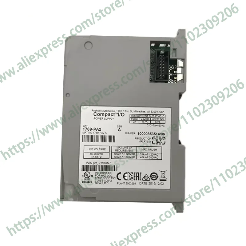 New Original Plc Controller 1769-PA2 Moudle Immediate delivery