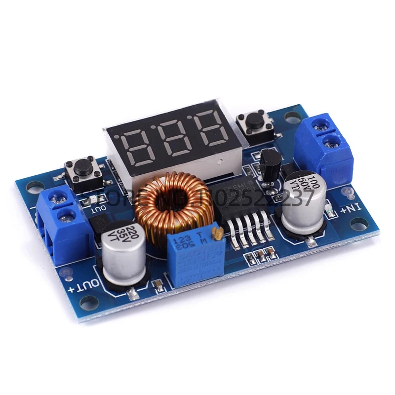 LCD Digital DC-DC 5A Adjustable Constant Current Constant Voltage Converter Buck Step Down Power Supply Module