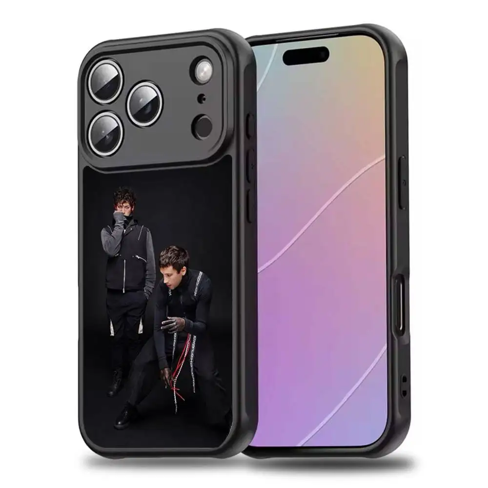 حافظة هاتف T-Twenty O-One PilotsES لهاتف iPhone 17,16,15,14,13,12,11,Pro,Max,Plus,Mini,SE4,E شحن لاسلكي مغناطيسي Magsafe