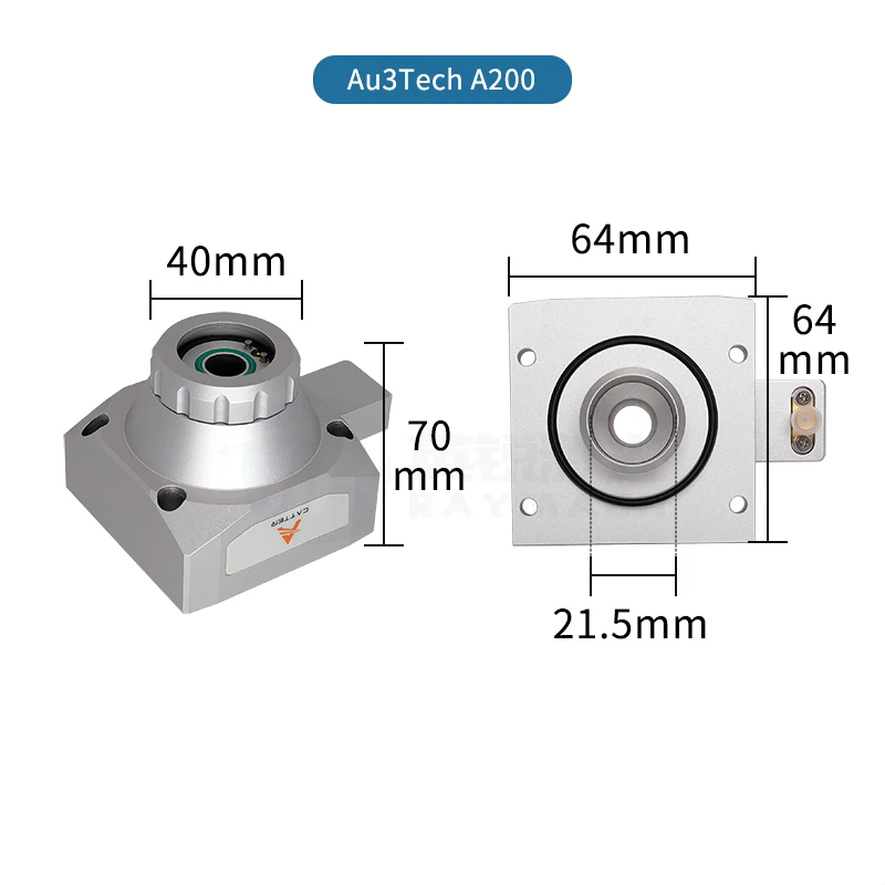 Fiber Laser Consumable Parts Au3Tech Capacitive Sensor A200E A230E TRA For Fiber Laser Cutting Machine Capacitance Transducer