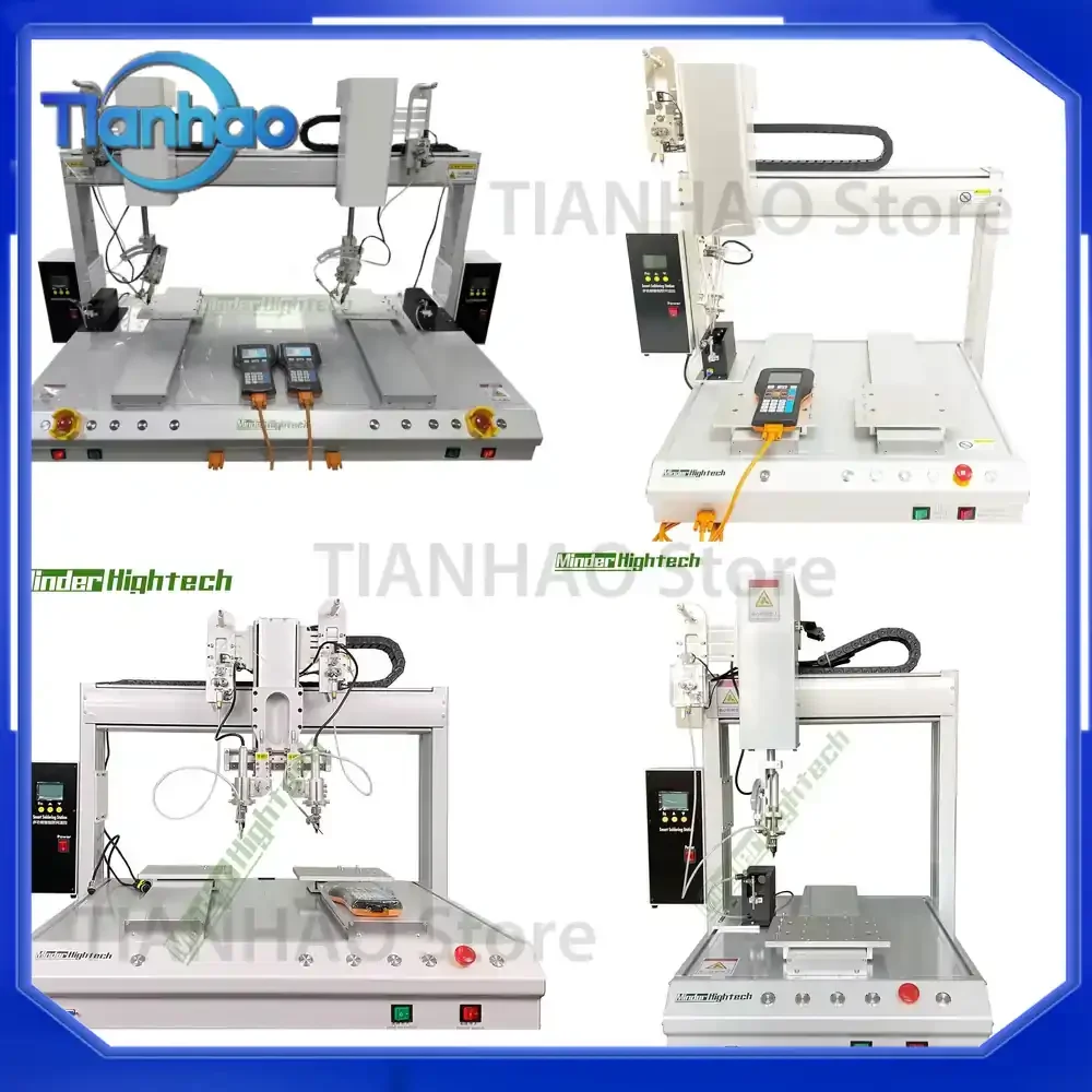 Automatic CNC Welding Machine for Apollo Welding Robot for LED IC Wire Cable Connector Station Welding Robot