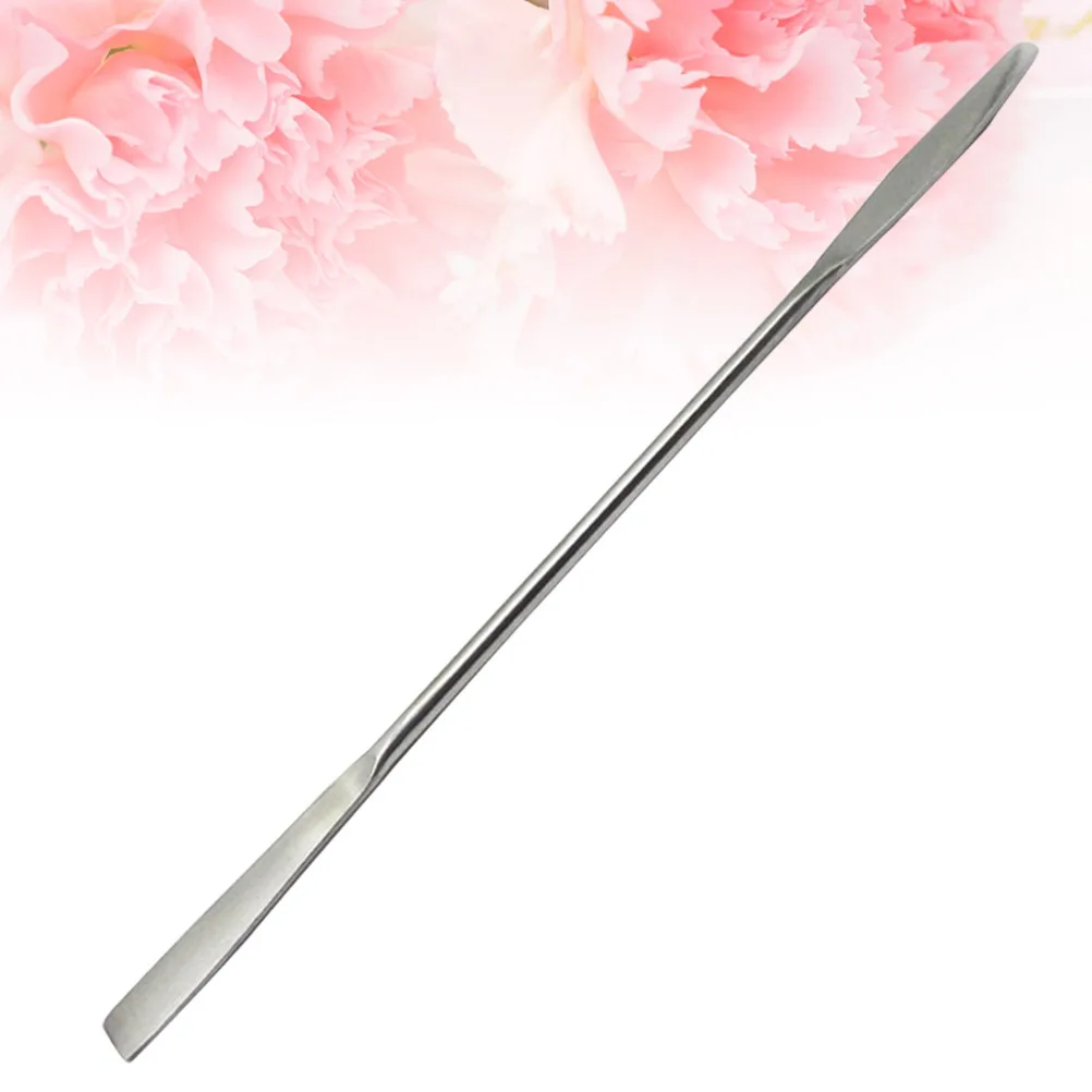 ステンレス鋼のメイクアップスティックファンデーション口紅顔料パレットプロフェッショナル使用メイクアップスパチュラツール