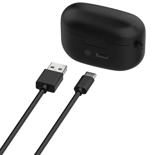 Imagen 2 del producto Estuche de carga de 590mAh compatible con auriculares inalámbricos LinkBuds S con cancelación de ruido, estuche de carga de repuesto con cable USB C