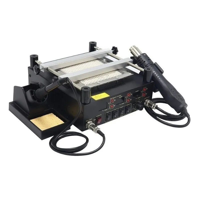 Professional Hot Air Gun Preheating Soldering Station Heating Platform for Mobile Phone Repair PCB Desoldering Rework Station