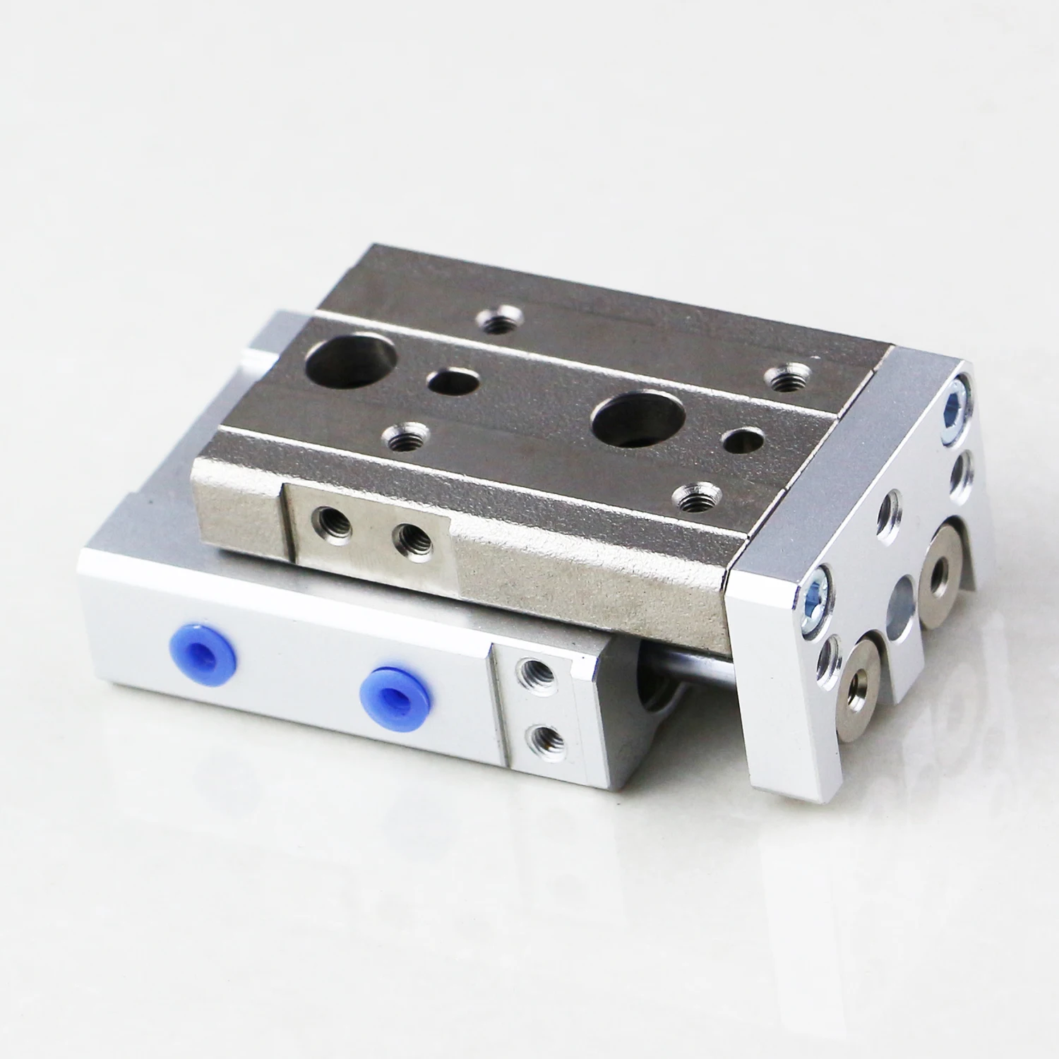 SMC Type Double Acting 6mm 8mm 12mm 16mm 20mm 25mm MXQ Series Pneumatic Sliding Cylinder Air Slide Table Cylinders