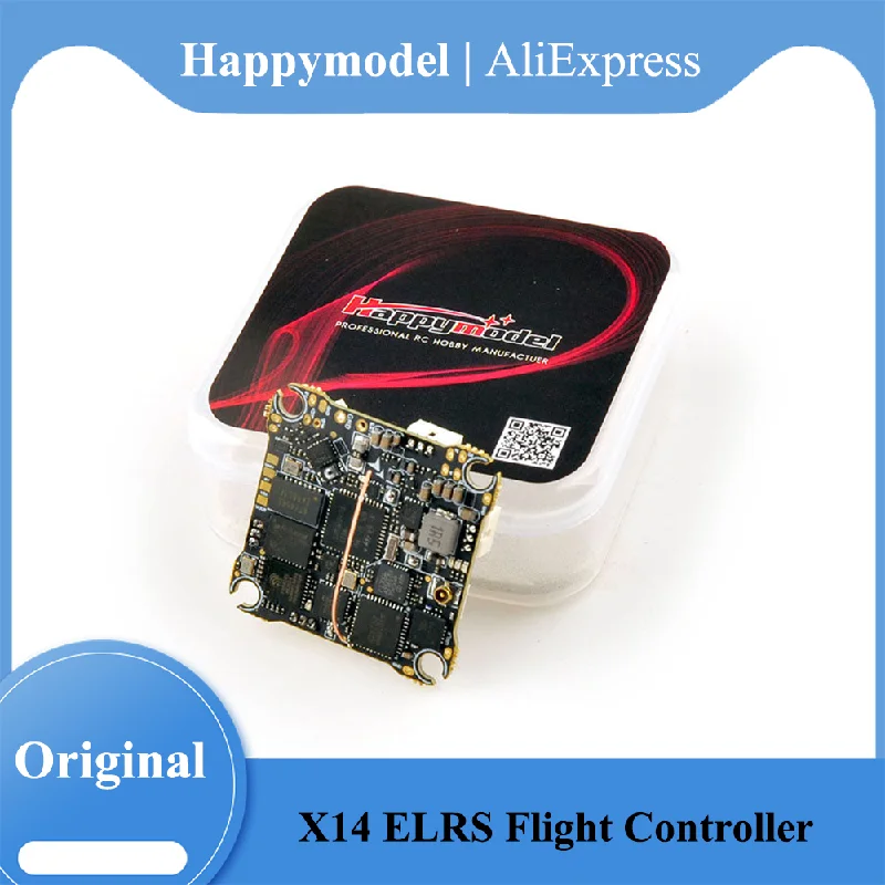 Happymodel X14 ELRS 5-IN-1 AIO Flight controller built-in 2.4G UART ELRS V3.0 and OPENVTX 400mw FPV Parts