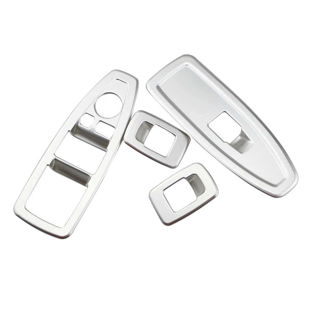 LHD Car Window Lift Swtich Panel Cover for BMW X1 F48 2016-2023 220i 25i 25le Trim Decoration 4Pcs Sticker Interior Accessories - view 5