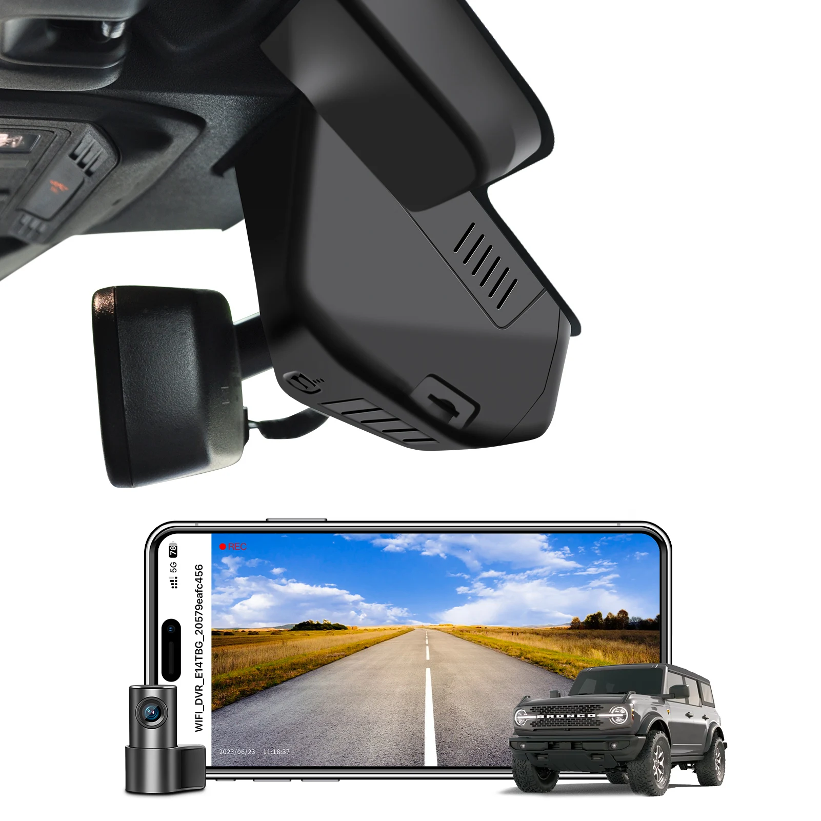 Mangoal 4K Dash Cam…