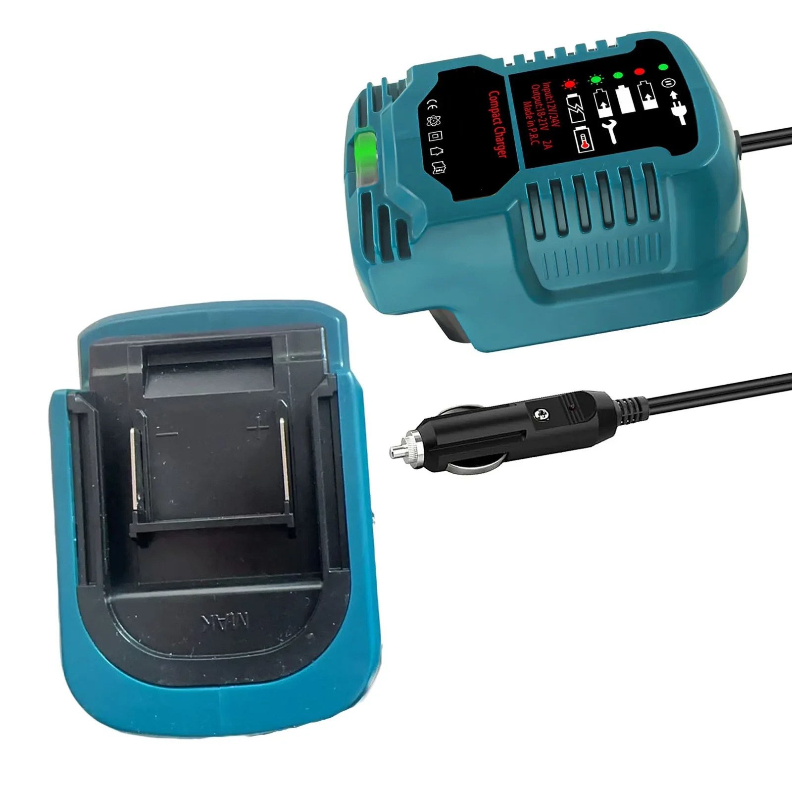 Convertitore batteria per BL1830 BL1840 Bl1850 per mini caricabatterie 18V batterie agli ioni di litio sostituzione caricatore rapido parti di utensili elettrici