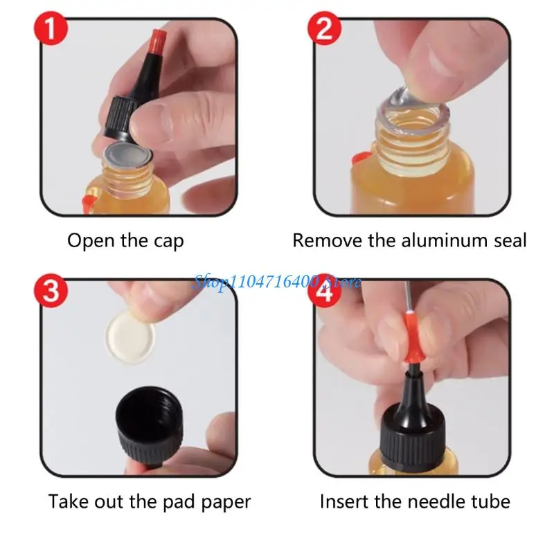 y1gd 30ml Accuracy Lubricants Includes Stainless Steel Applicator for Tool & Hinges 4