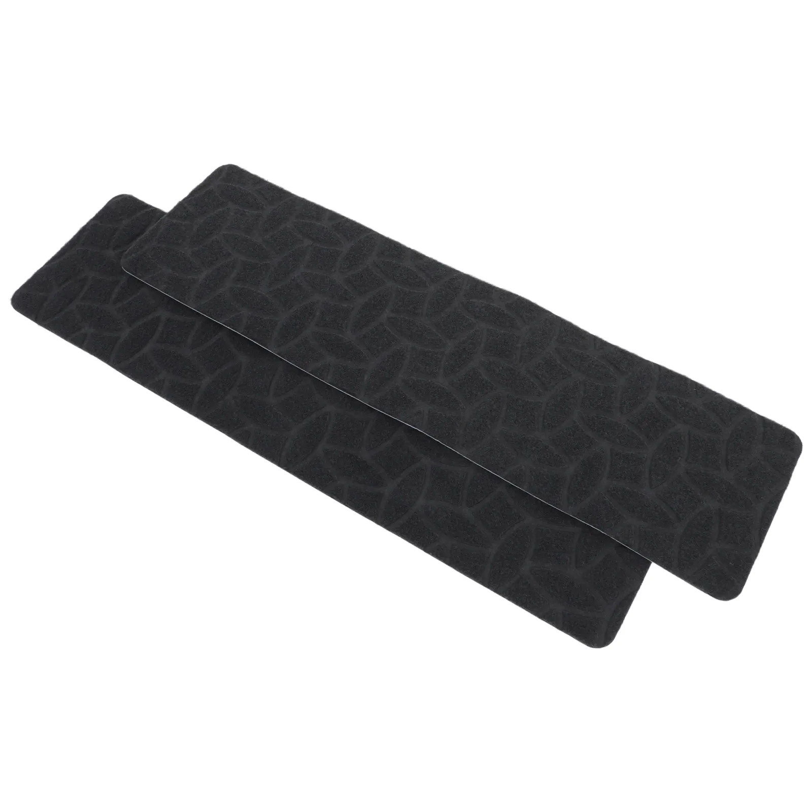 

2Pcs Non-Slip Stair Treads Indoor Embossed Pattern Carpet Runners Peel Stick Covers Anti Slip Rug for Elders