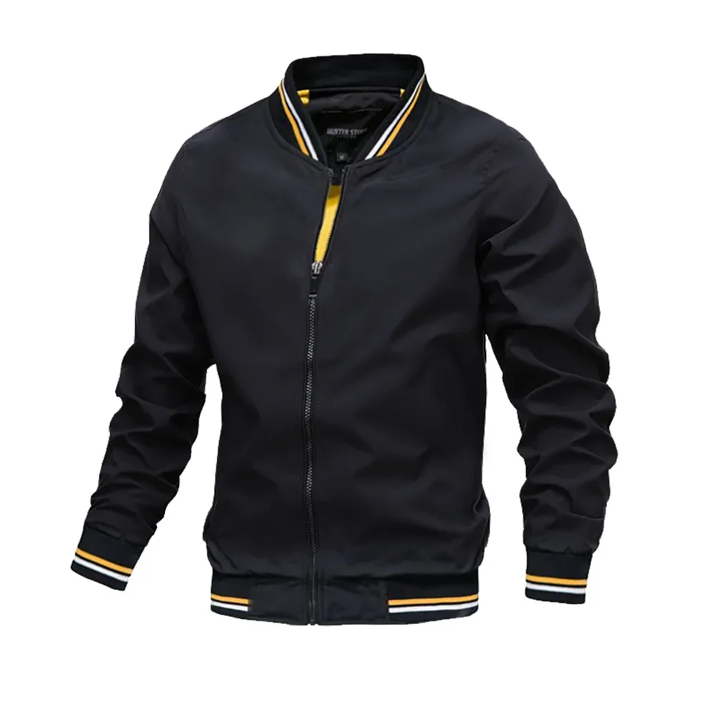 2026 New Sports Jacket Fashion Men Autumn Winter Europe and the United States Casual Coat Fashion Trend Outerwear Sports Jacket