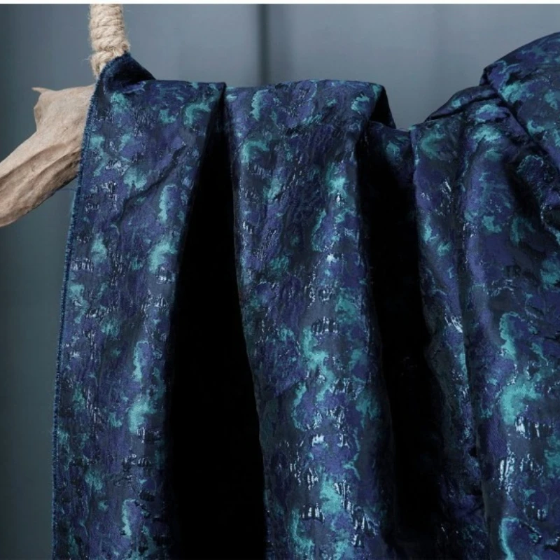 100x150cm Bright Line Jacquard-blend Double-sided Décor Camouflage Texture Coat Bag Skirt DIY Sewing Designer Fabrics Cloth