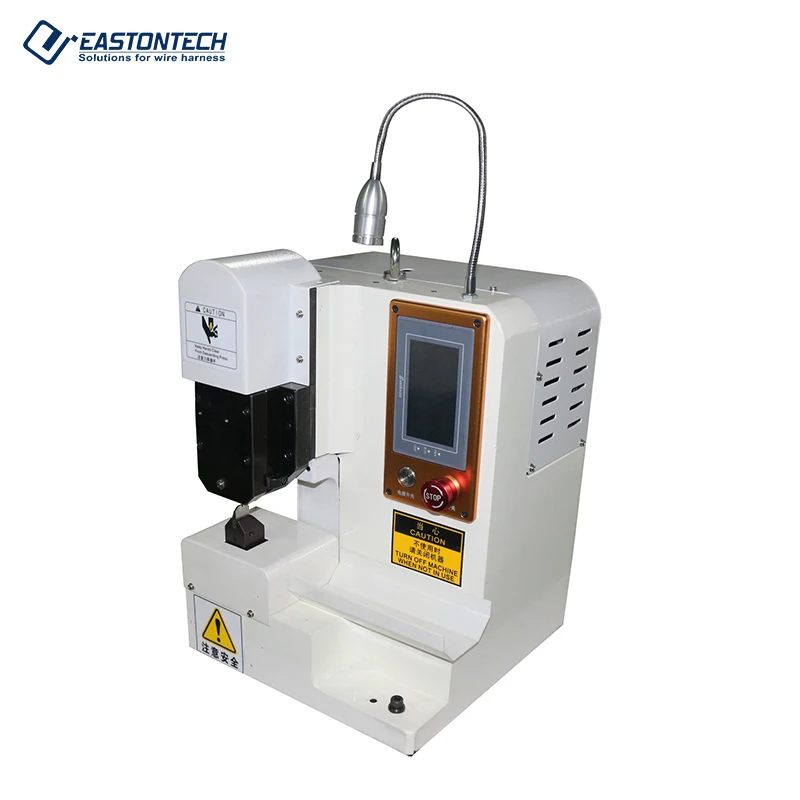 Servomotor semiautomático EW-1550, máquina de empalme de alambre, correa de alambre, maquinaria de prensado de cobre, 2T, AWG24-AWG10