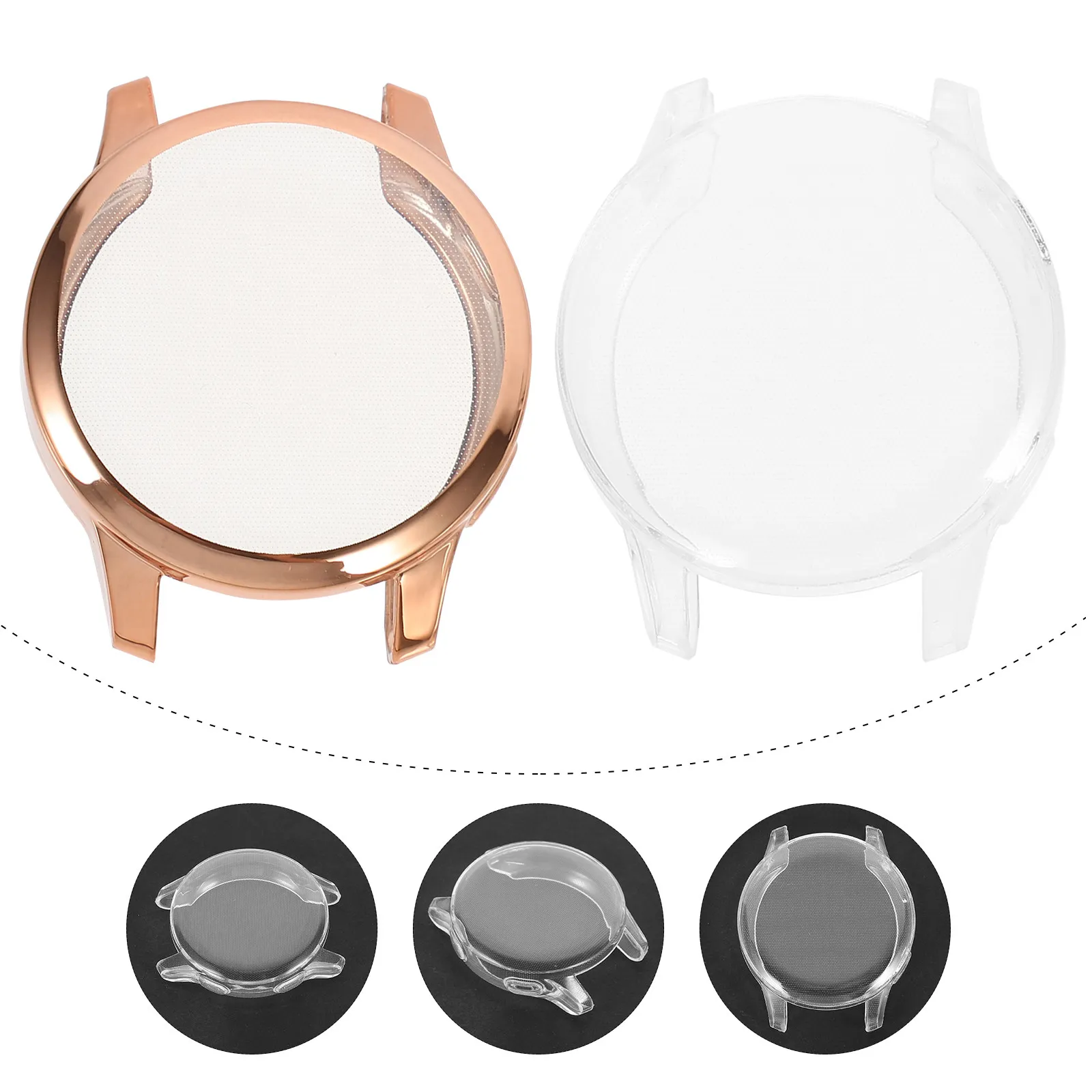Premium Tpu Full Coverage Watch Protection Shell for 2S Lightweight Scratch Resistant Elegant Luxury Screen Protector Case