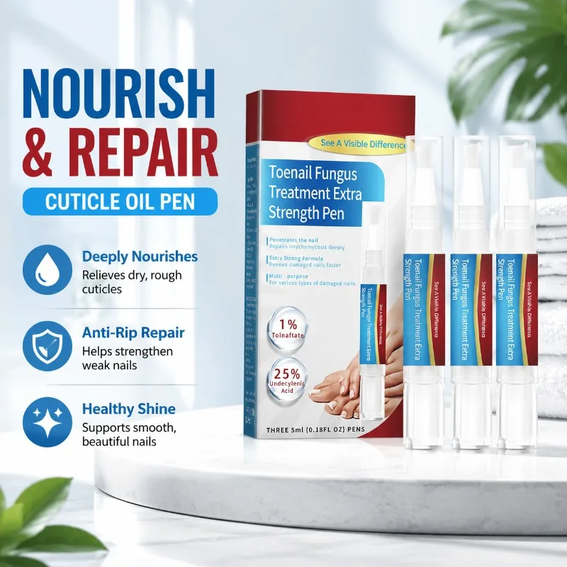 Nutritional Cuticle Pen Nourish Nail Rim Tissue Moisturize Dry Peri‑nail Skin Remove Dead Cutin Repair Damaged Barrier Prevent