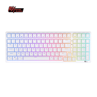 RK98 Royal Kludge Wireless Mechanical Keyboard 100 Keys Tri-mode 2.4G/Bluetooth/USB RGB Backlit Hot-Swappable Gaming Keyboards