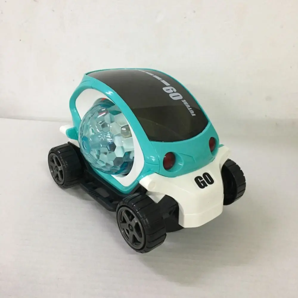 Automatic Special 3D Rotating Car Lights Music Educational Music Car Toy Glowing Cartoon Electric Vehicle Toys Toddlers Kids