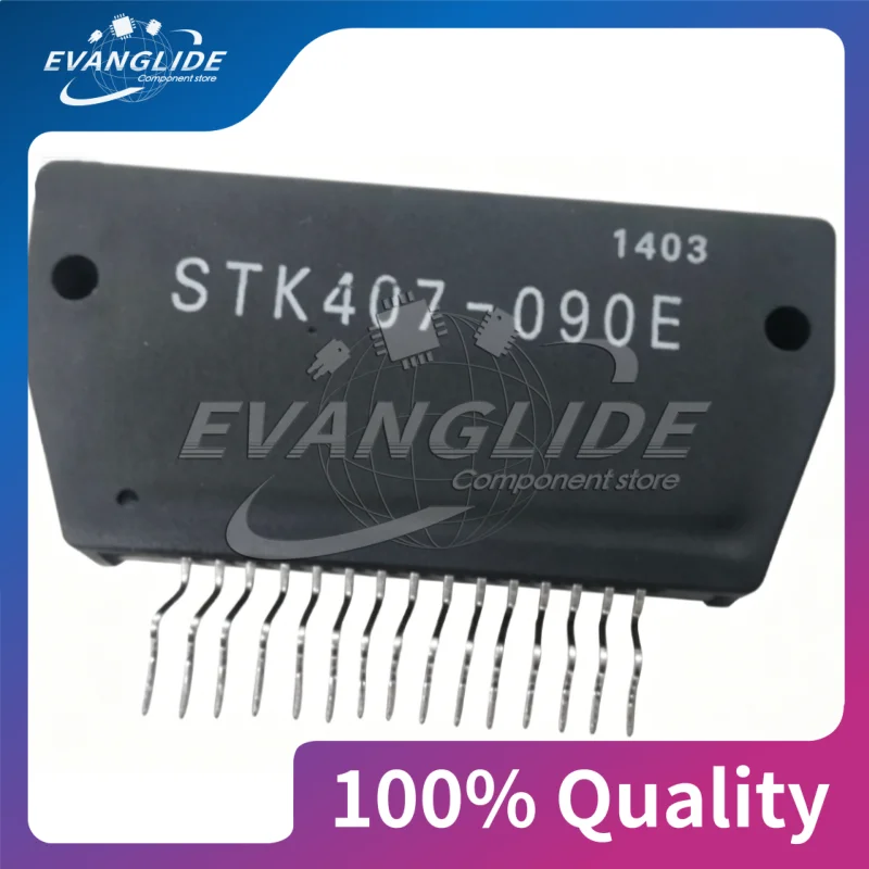1 PCS STK407-090 STK407-090E STK407-090B Power amplifier module Audio power supply module